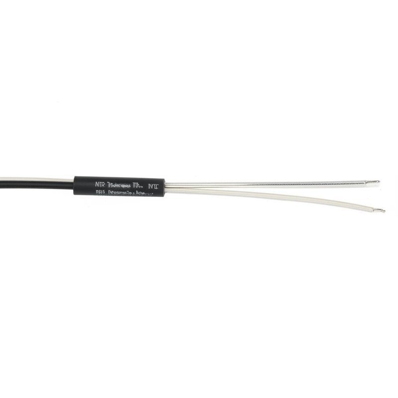 B Tolerance 1% NTC เครื่องตรวจจับอุณหภูมิ 30mm Lead Length และ 150 % F.S ระยะจํากัดความอ้วน